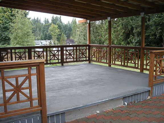 covered deck