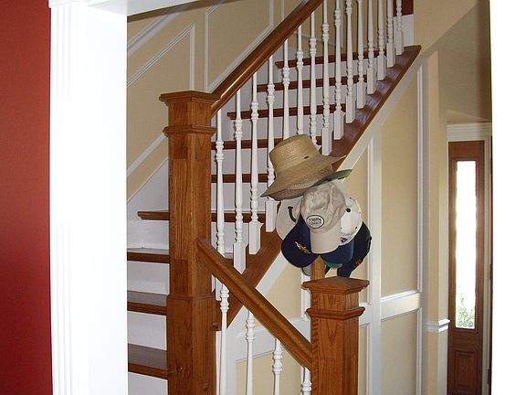 A sampling of the stairs and foyer