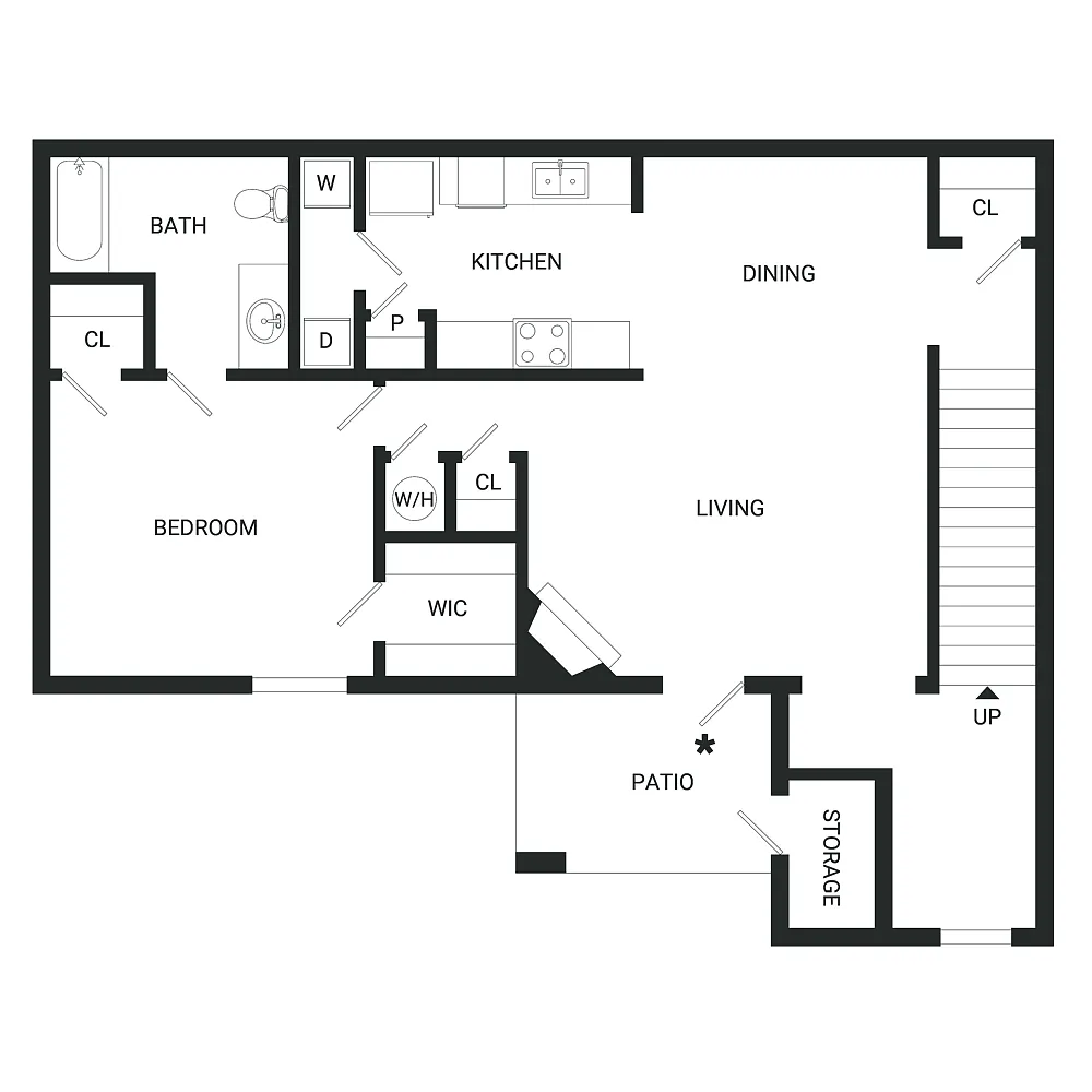 Floor plan Tanglewood