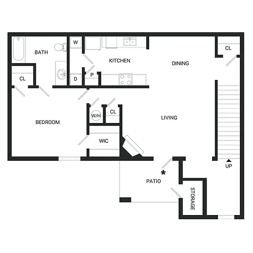 Floor plan Tanglewood