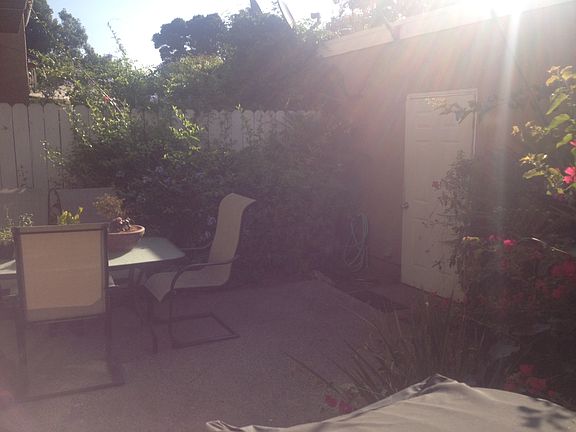 Fenced yard/patio