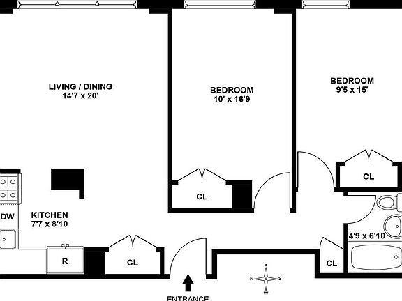 2nd image of 1900 Lexington Ave APT 8B