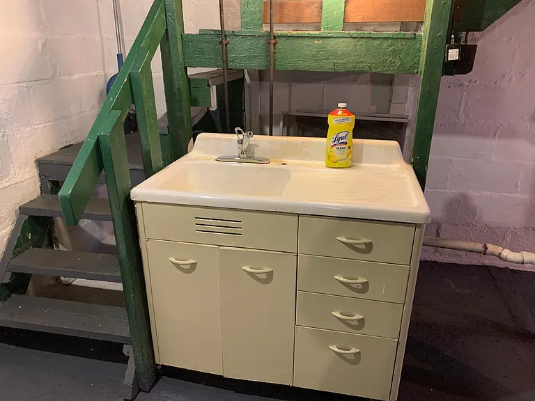 basement sink