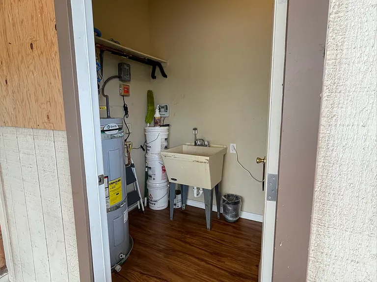 Separate laundry room