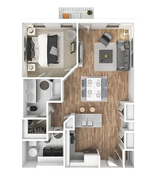 Floor plan The Easton