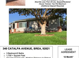 340 Catalpa Ave, Brea, CA 92821