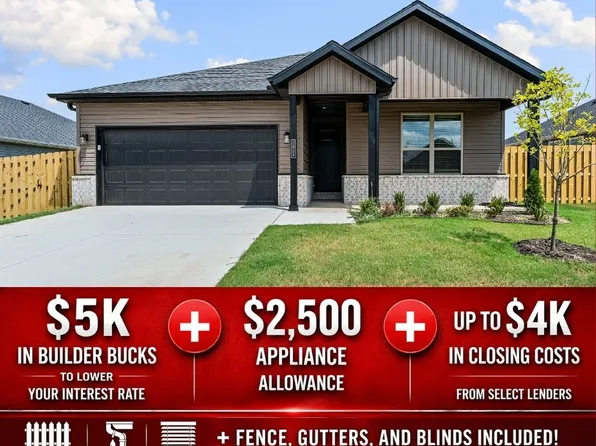 1814 Bugg St, Pea Ridge, AR 72751