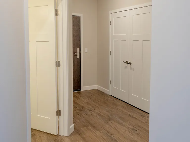 Entry halls in select apartments
