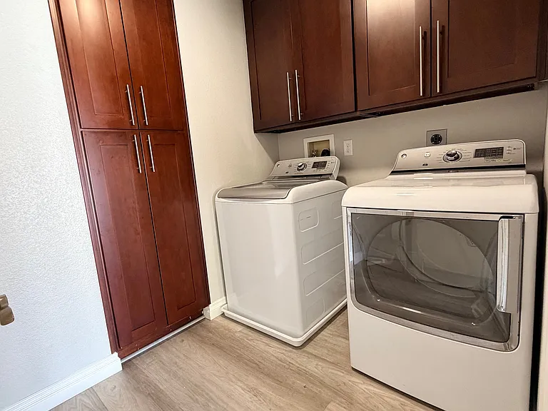 separate laundry room