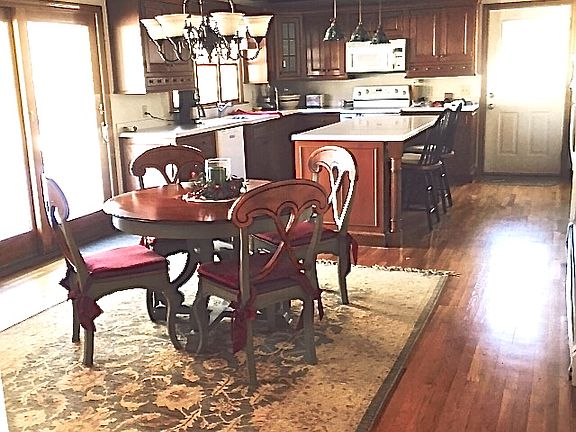 Kitchen and dining area