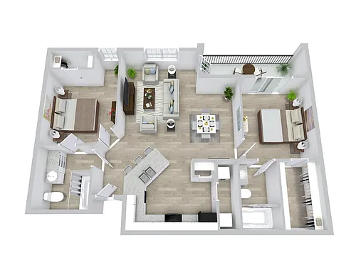 Floor plan B1