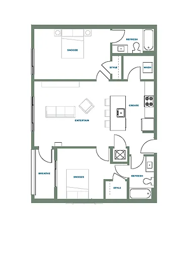 Floor plan B7