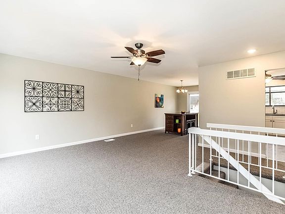 Freshly painted in calming neutral color.