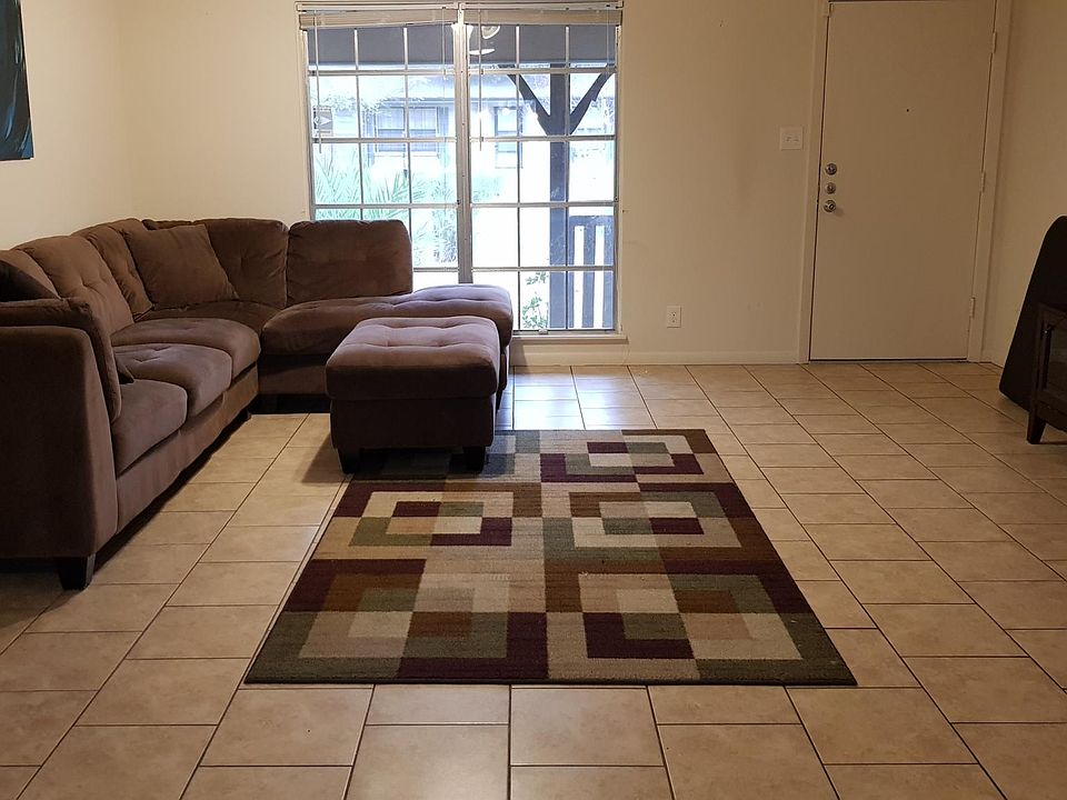 Large living area with comfortable couch