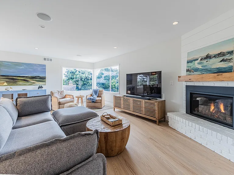 Gas Insert Fireplace with Remote Control