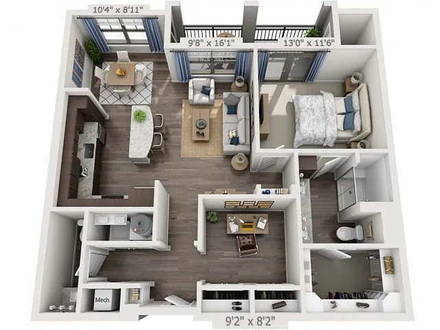 Floor plan A4