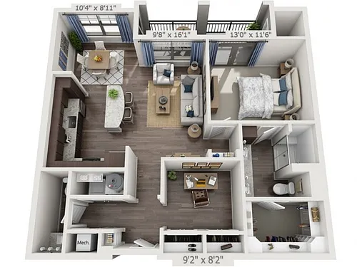Floor plan A4