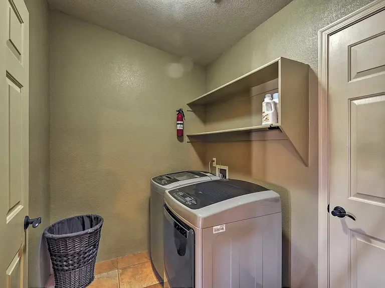 Laundry room.