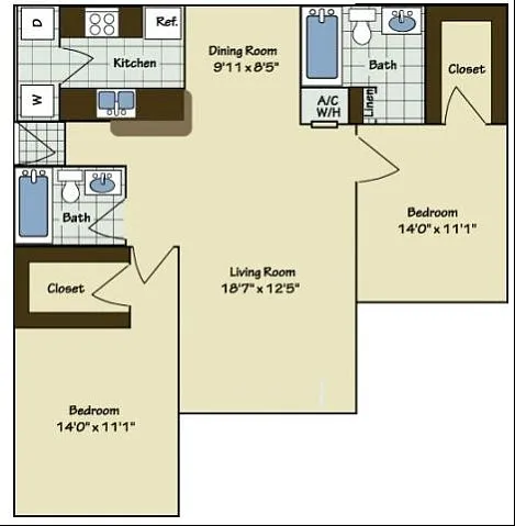 Floor plan B4