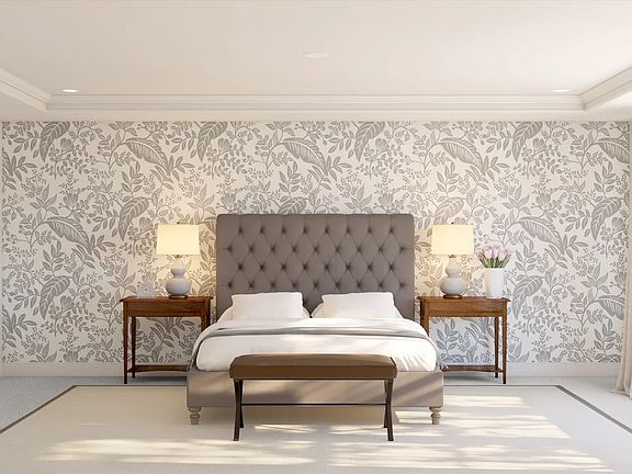 Primary suite with tray ceiling-Artist Rendering