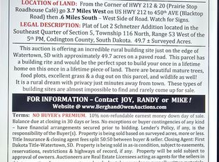 Na 450th Ave SW, Watertown, SD 57201