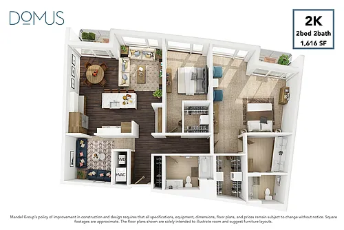 Floor plan 2K