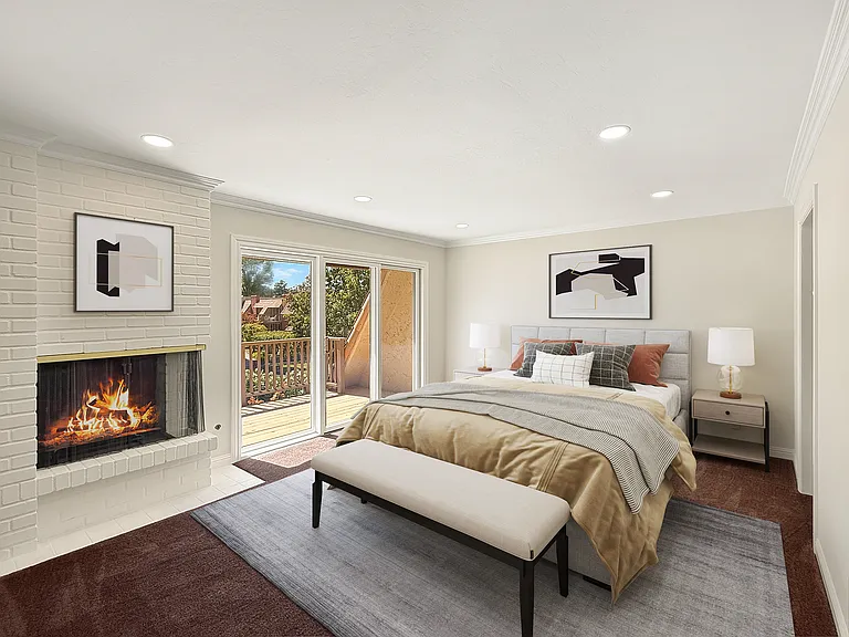 Primary Bedroom - Virtually Staged