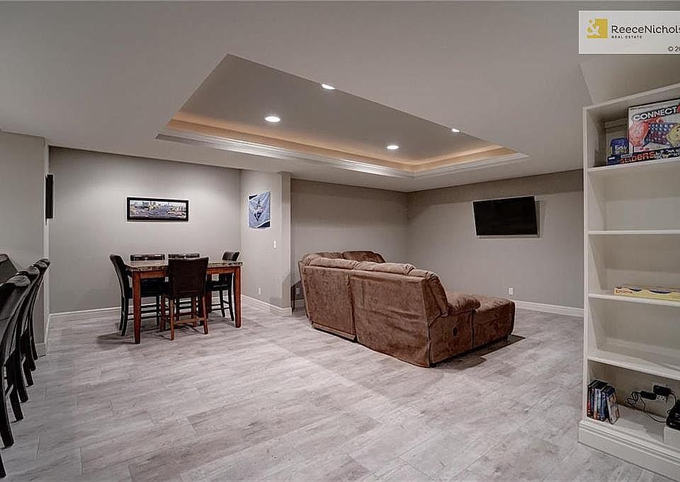 This nook is the perfect spot for a table, game table or toy area!