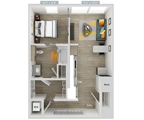Floor plan 255