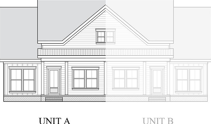 Jasper Elevation A, Unit A Townhome