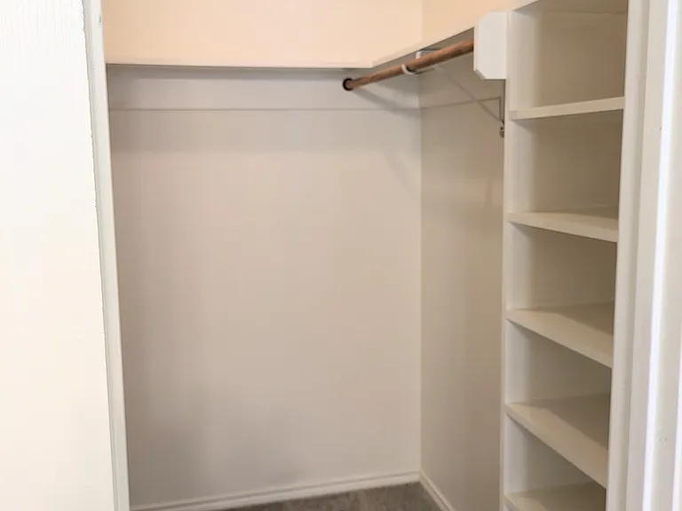 Primary closet
