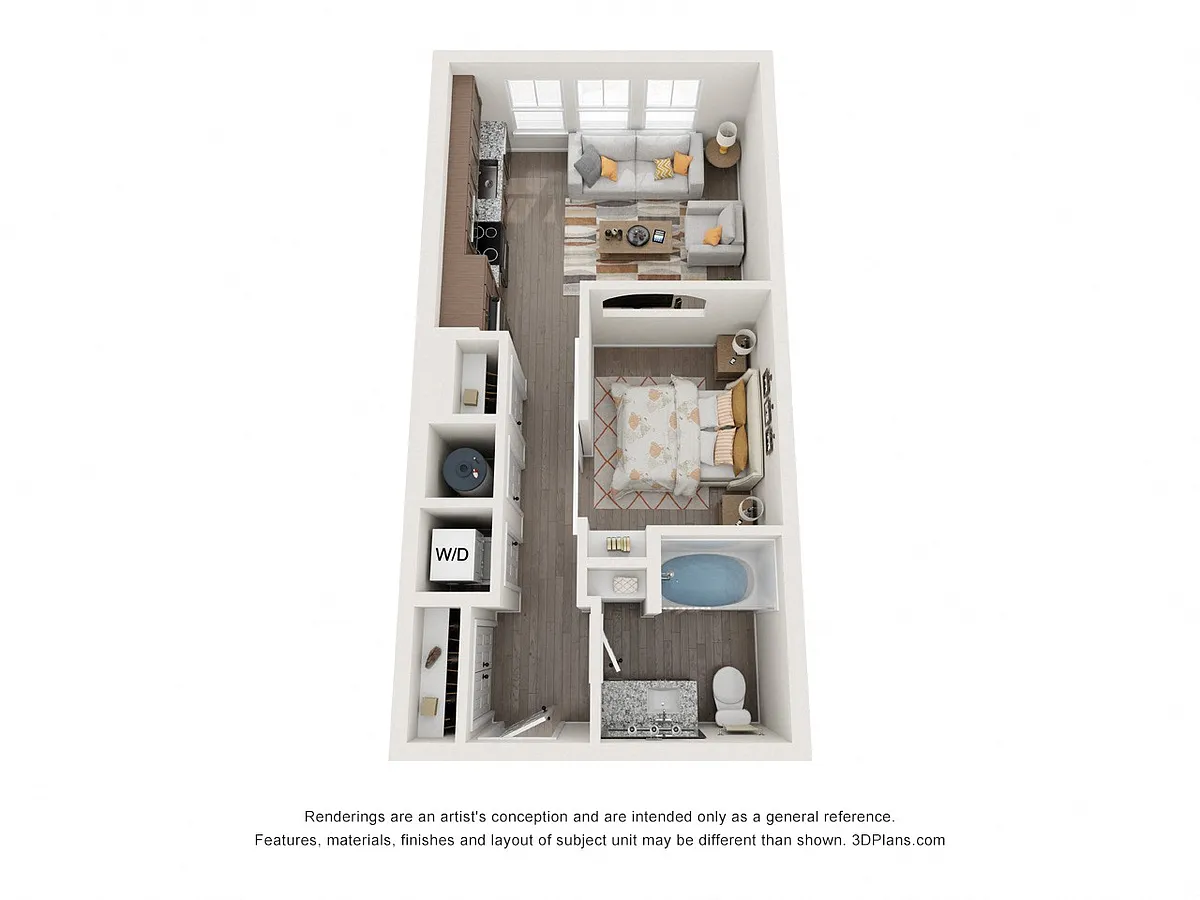 Floor plan Sanders