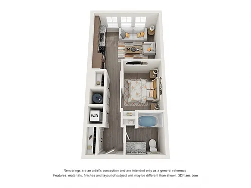 Floor plan Sanders