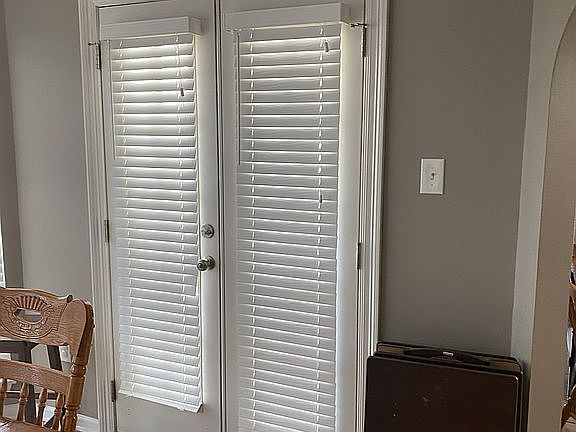 French doors dining room 