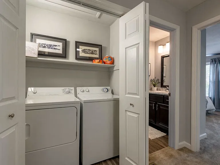 Washer and dryer connections