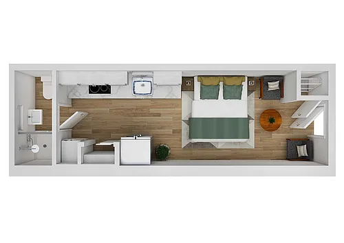 Floor plan Studio