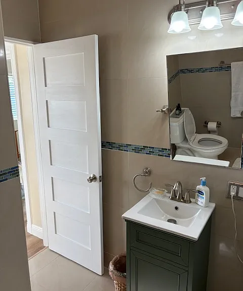 Newly remodeled Bathroom