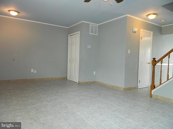 Living Room with Coat Closet