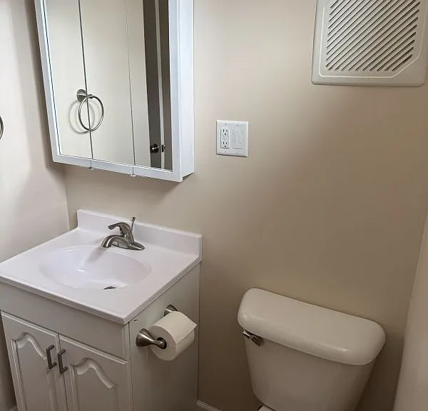 Basement bathroom