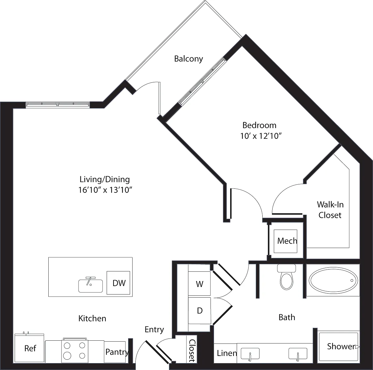 Floor plan Julep
