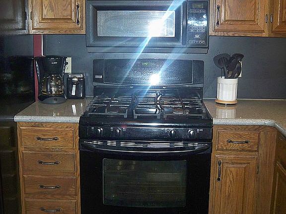 Stove and microwave