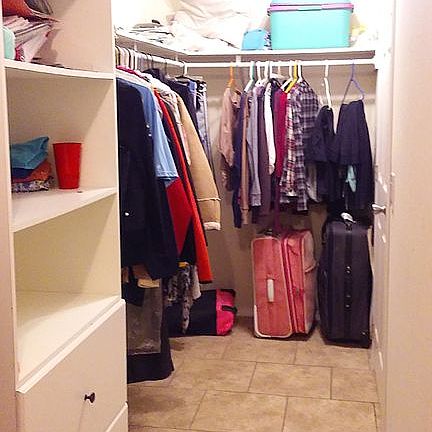 Master closet