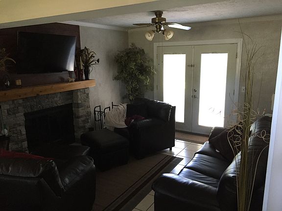 Downstairs walk out living room
