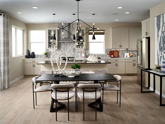 Plan 2205 Dining Kitchen