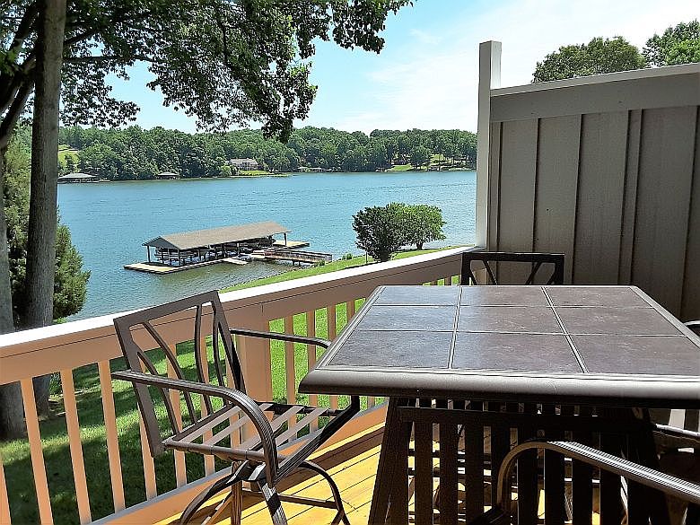 View from deck off family rm