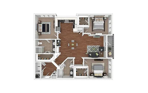 Floor plan C2 - Zuzu