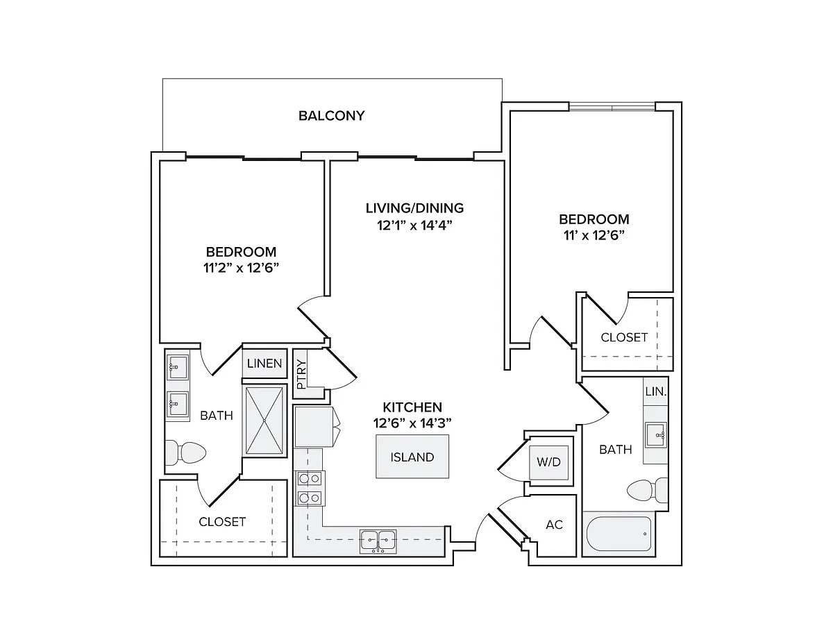 Floor plan B01