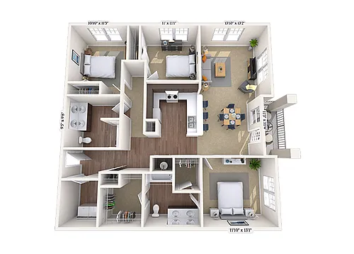 Floor plan Olympian