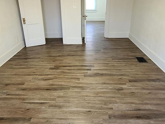 Large bedroom on second floor. (View from windows looking out to second floor landing.)