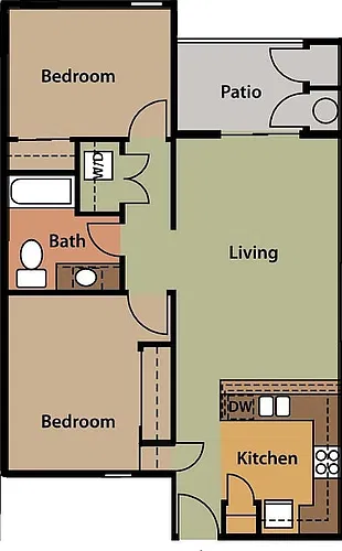 Floor plan Sage